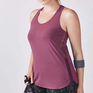 Fabletics Mesh Detail Athletic Tank EUC